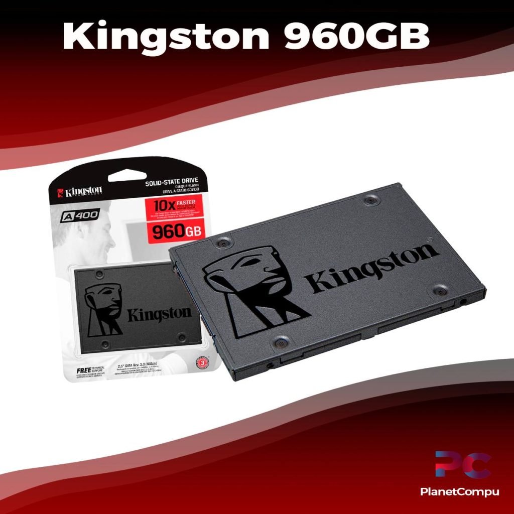 SSD Kingston 960 GB A400 PlanetCompu Componentes De PC