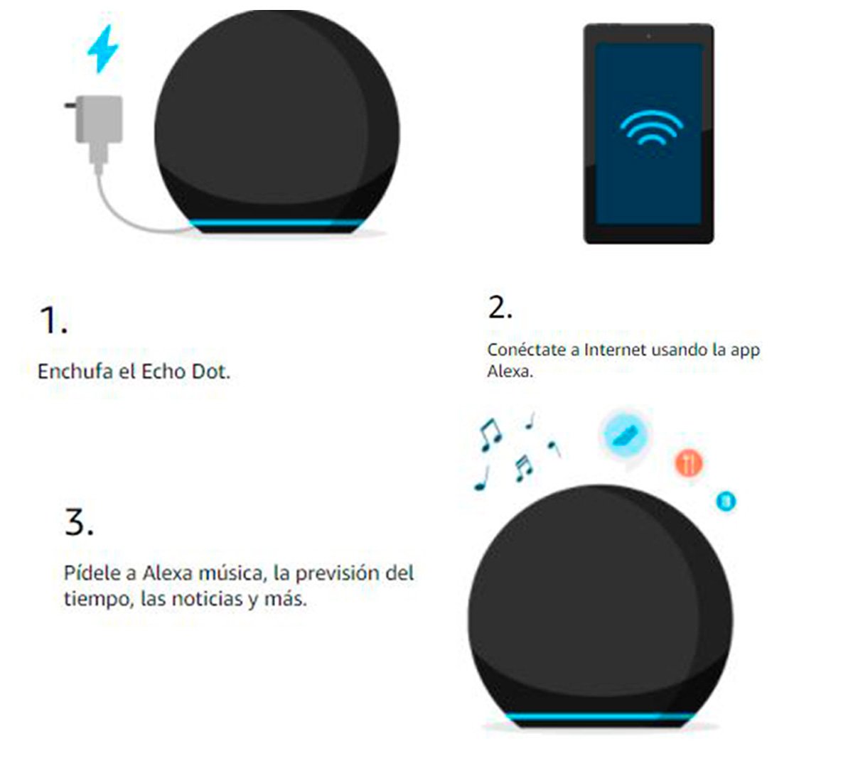 Alexa Echo Dot 4ta generación instalacion
