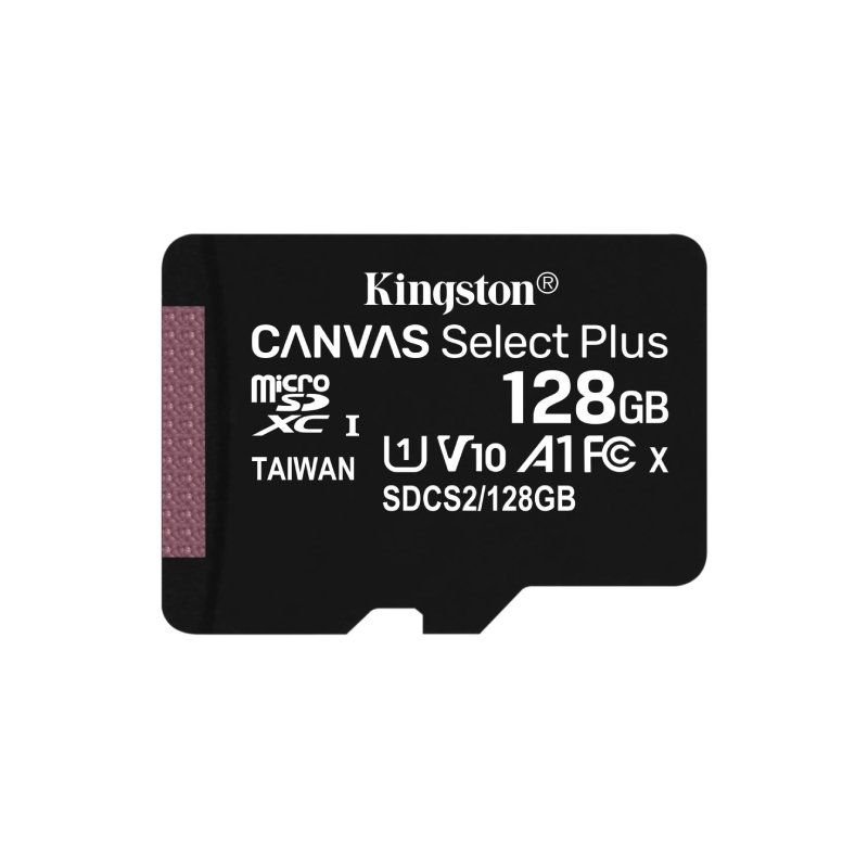 Micro sd 128GB Kingston Canvas Select Plus Clase 10 