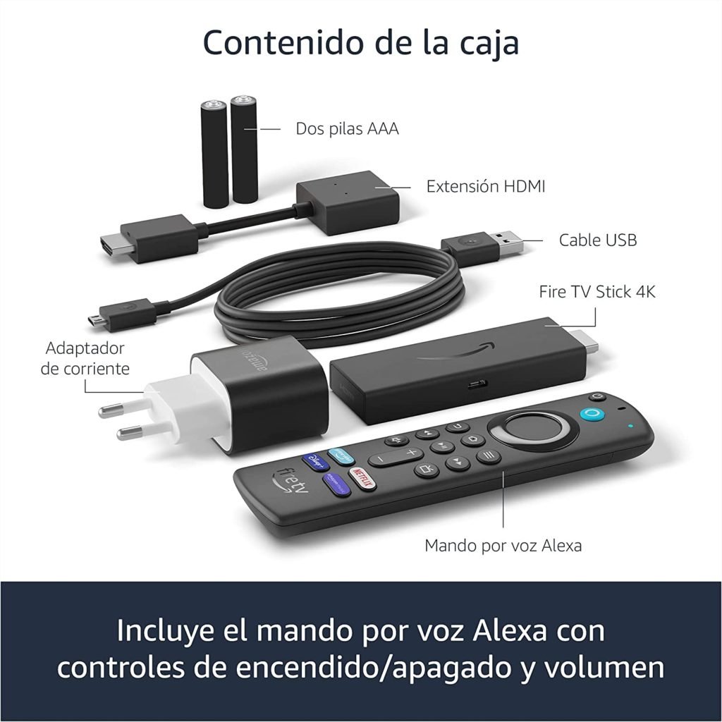 Fire TV Stick 4k 3ra generación 2021 Amazon Alexa