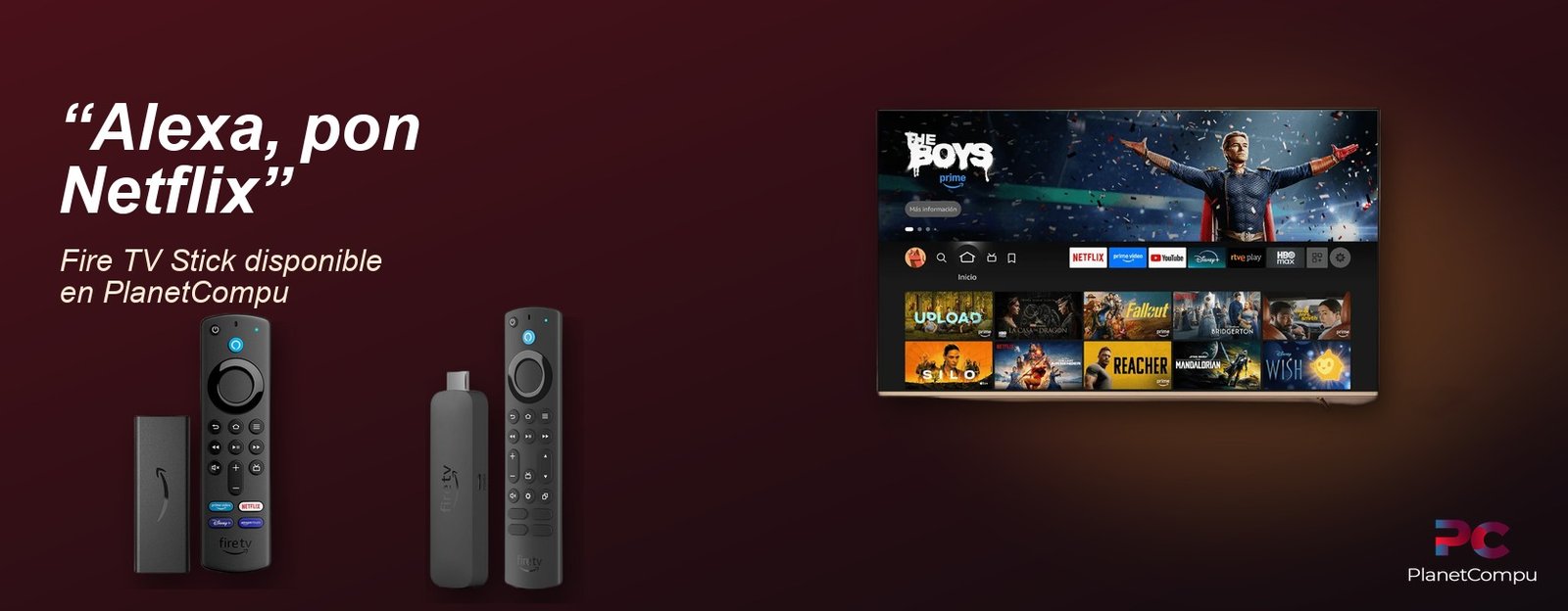 Fire TV Stick disponible en PlanetCompu Fire TV Stick disponible en PlanetCompu