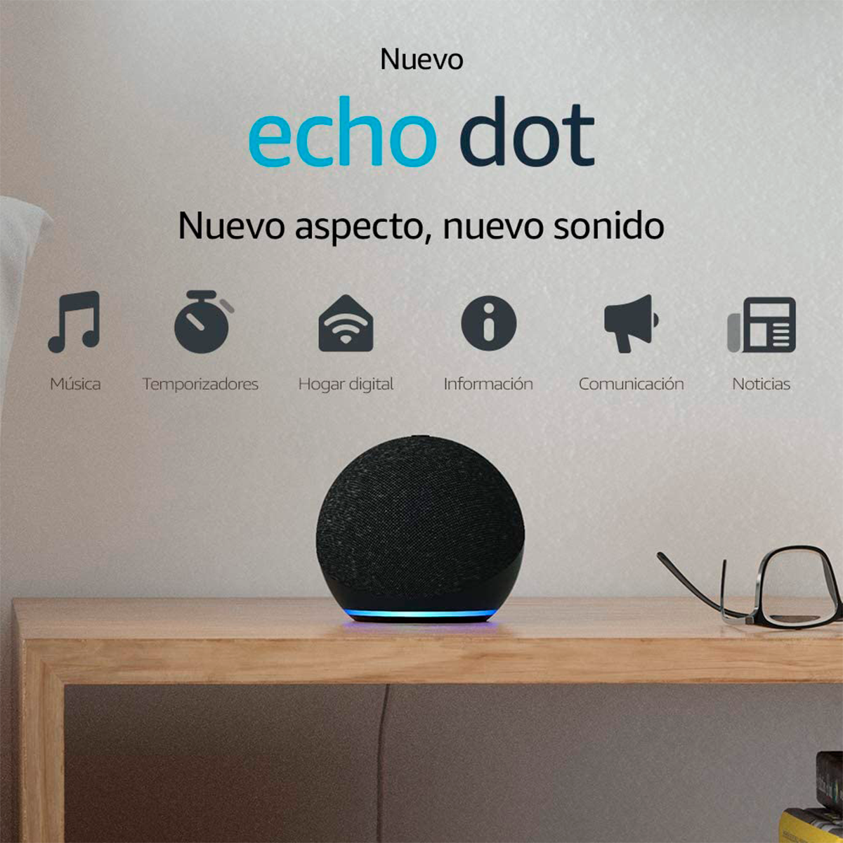 Alexa Echo Dot 5ta generación – PlanetCompu – componentes de PC