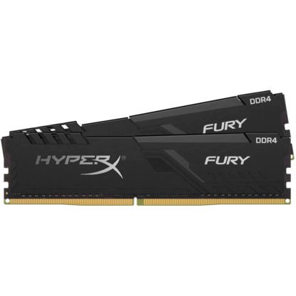 HyperX Fury Black – RAM 16 GB (2x 8GB) 3200 MHz DDR4