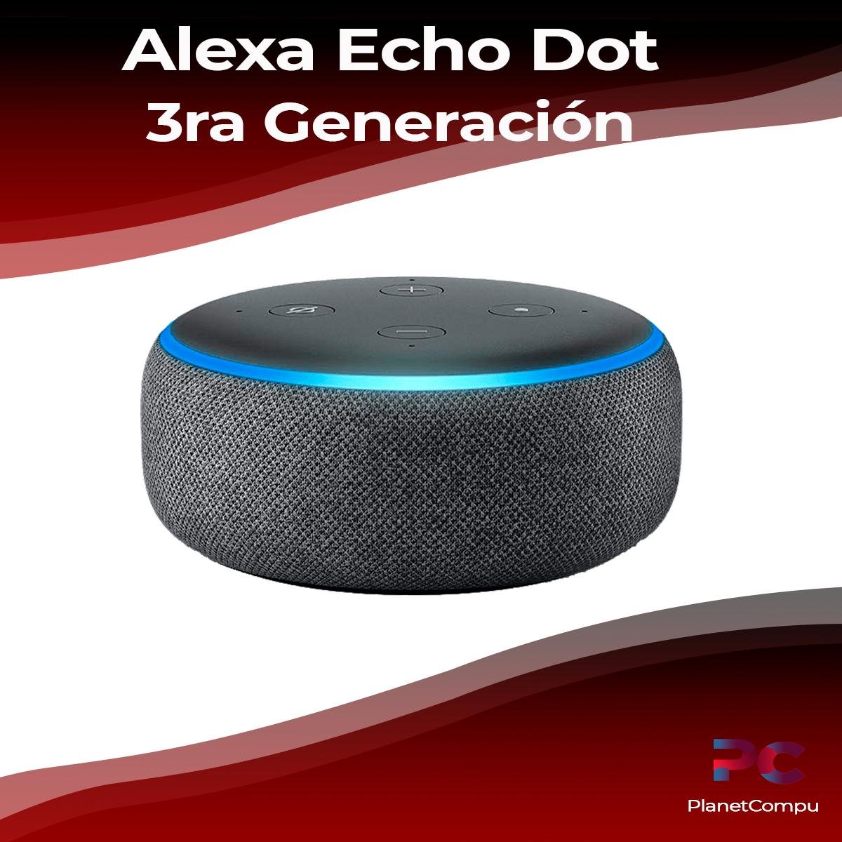 Parlante Inteligente  Alexa 3ra. Generación