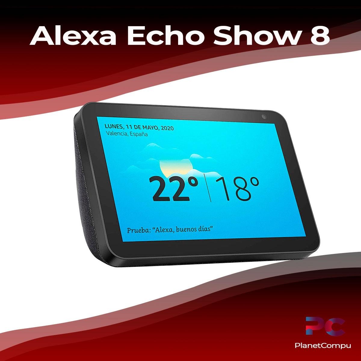 Echo Show 8 con Alexa oferta en Novicompu