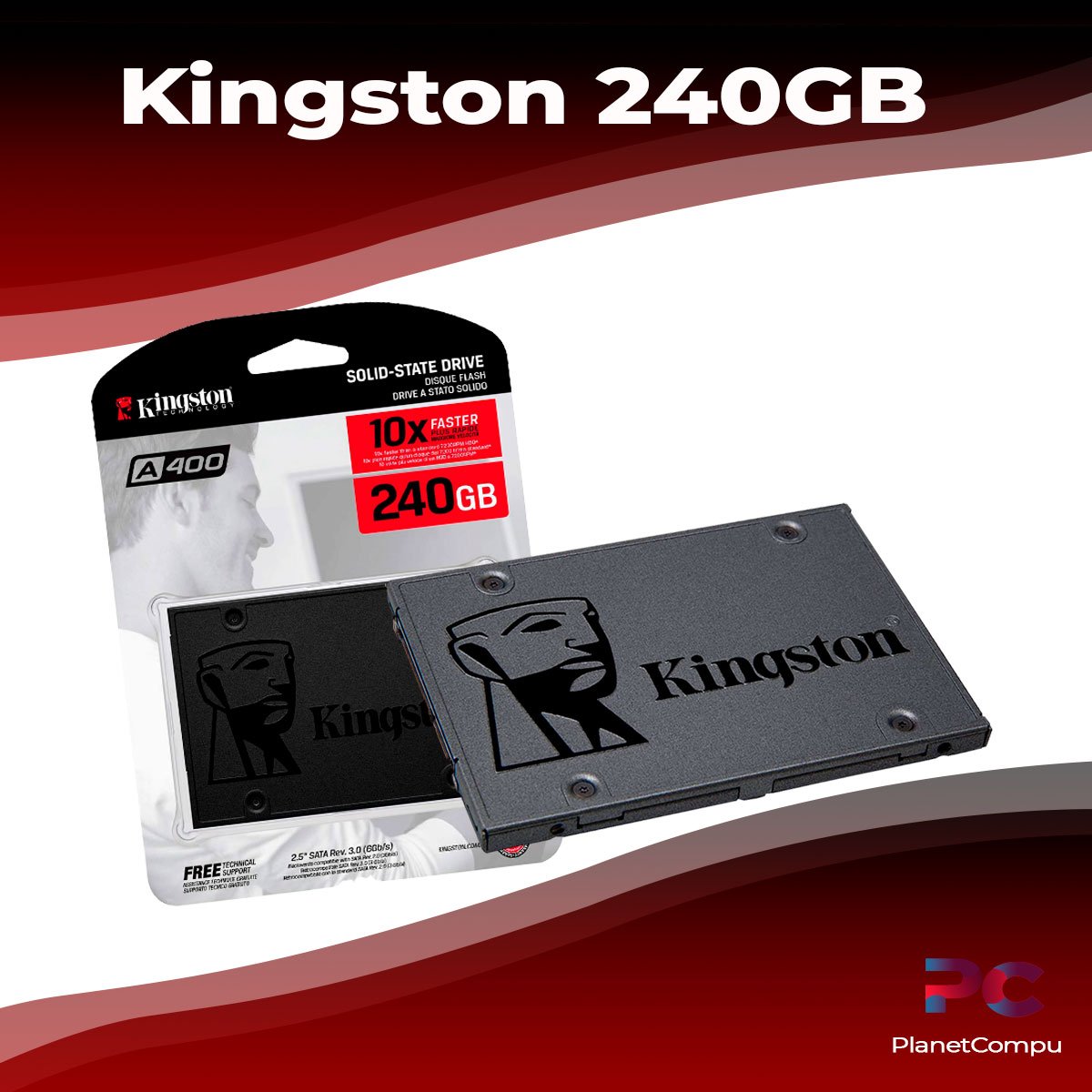 Kingston 240 GB A400 – PlanetCompu de PC