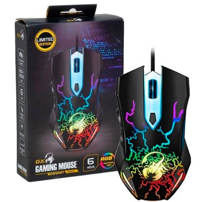 Mouse Genius Scorpion Spear Gaming USB Negro