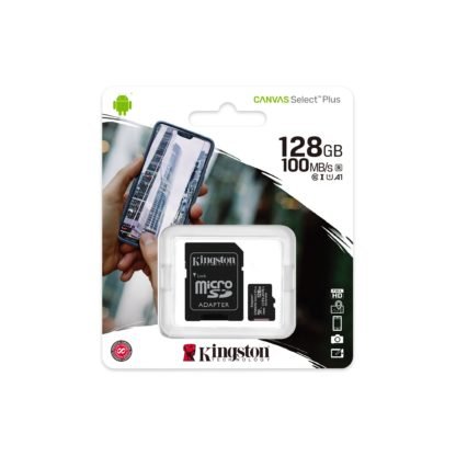 Micro sd 128GB Kingston Canvas Select Plus Clase 10