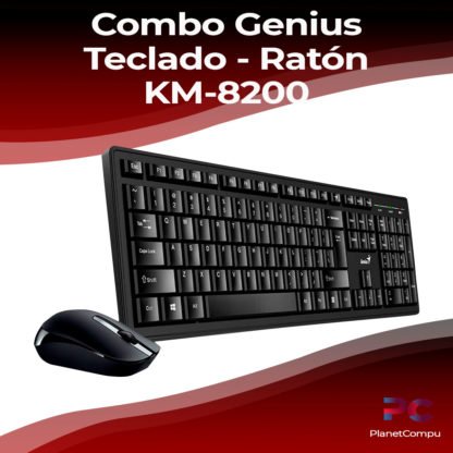 Combo Teclado Mouse Genius KM-8200 Wireless inalámbrico