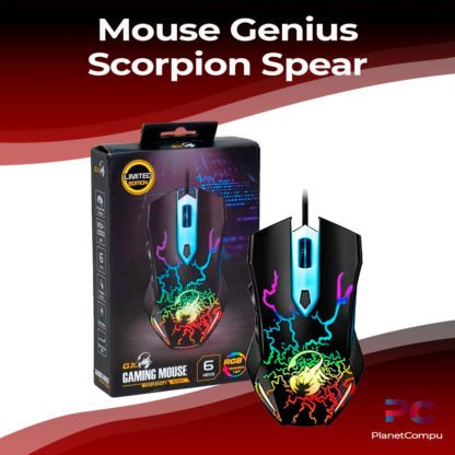 Mouse Genius Scorpion Spear Gaming USB Negro