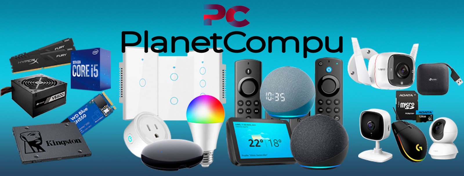 Control Remoto Universal WiFi – IR Tuya Domótica – Alexa Google –  PlanetCompu – componentes de PC