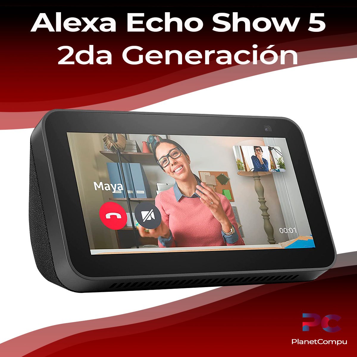 Alexa Echo Show 5 2da generación – PlanetCompu – componentes de PC