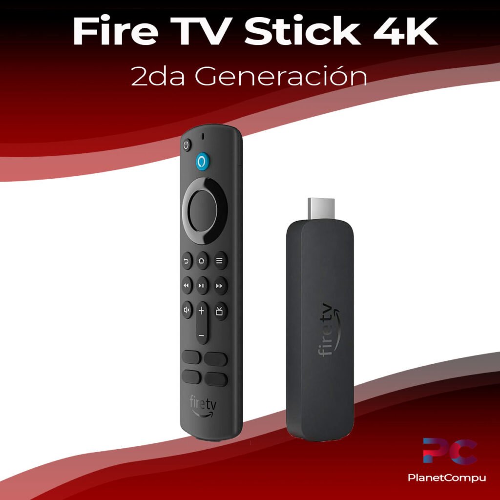 Fire Tv Stick 4k 2da generación Con Control Por Voz Alexa – Amazon ...