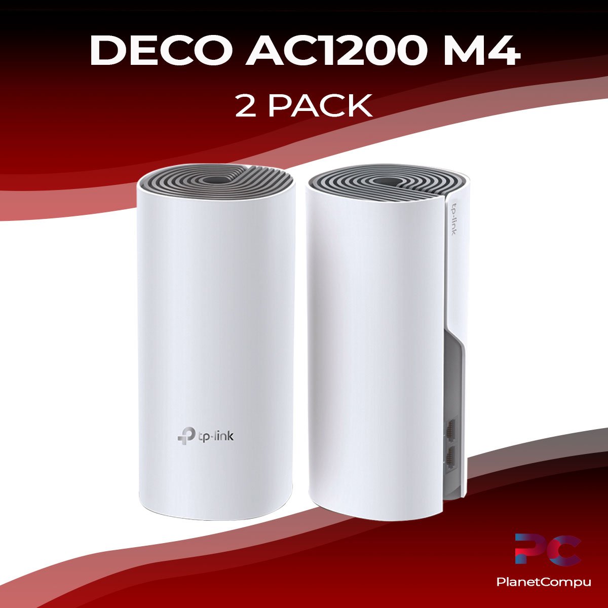 DECO AC1200 MESH M4 (2-PACK) – PlanetCompu – componentes de PC