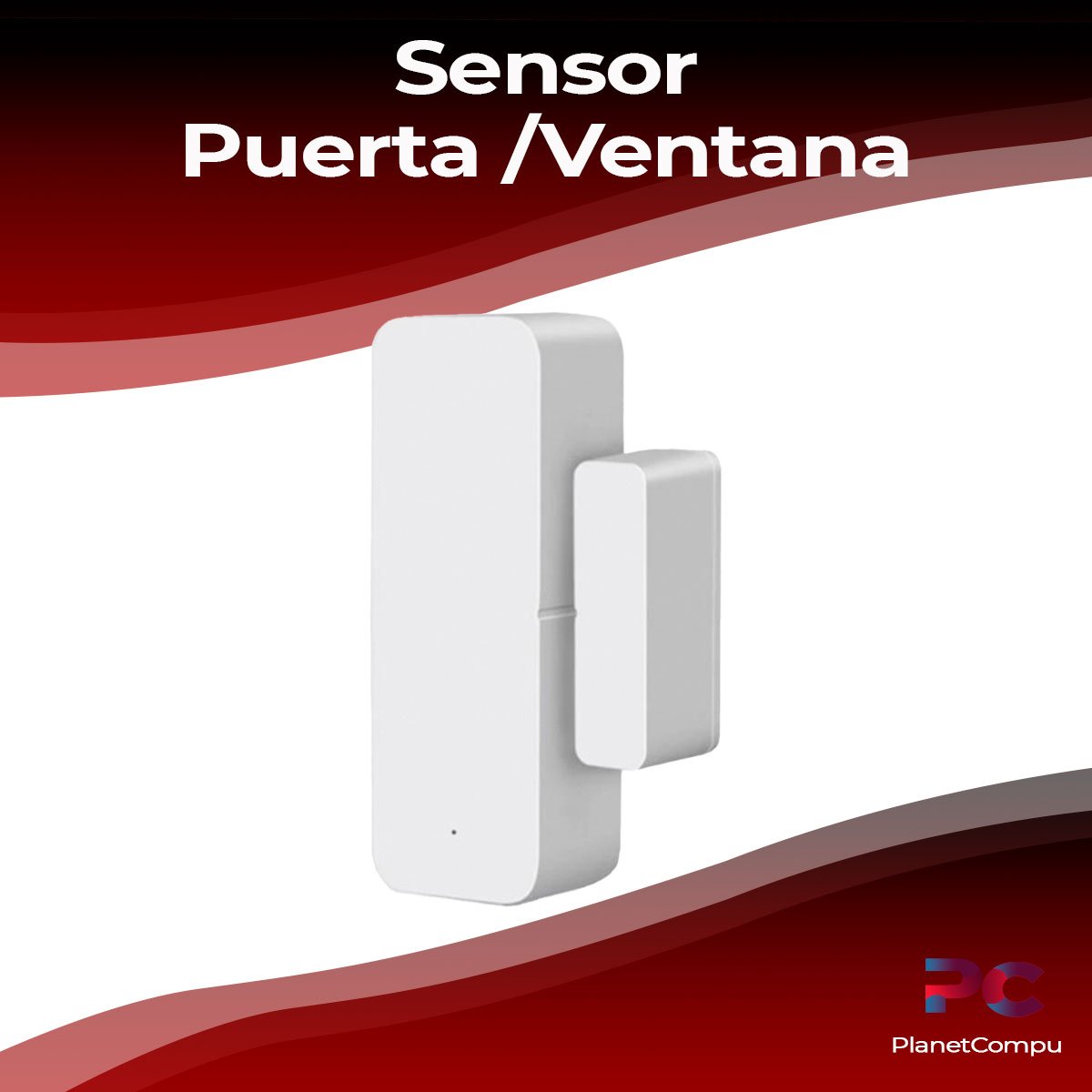 Sensor de Puerta/Ventana Inteligente WiFi – PlanetCompu – componentes de PC