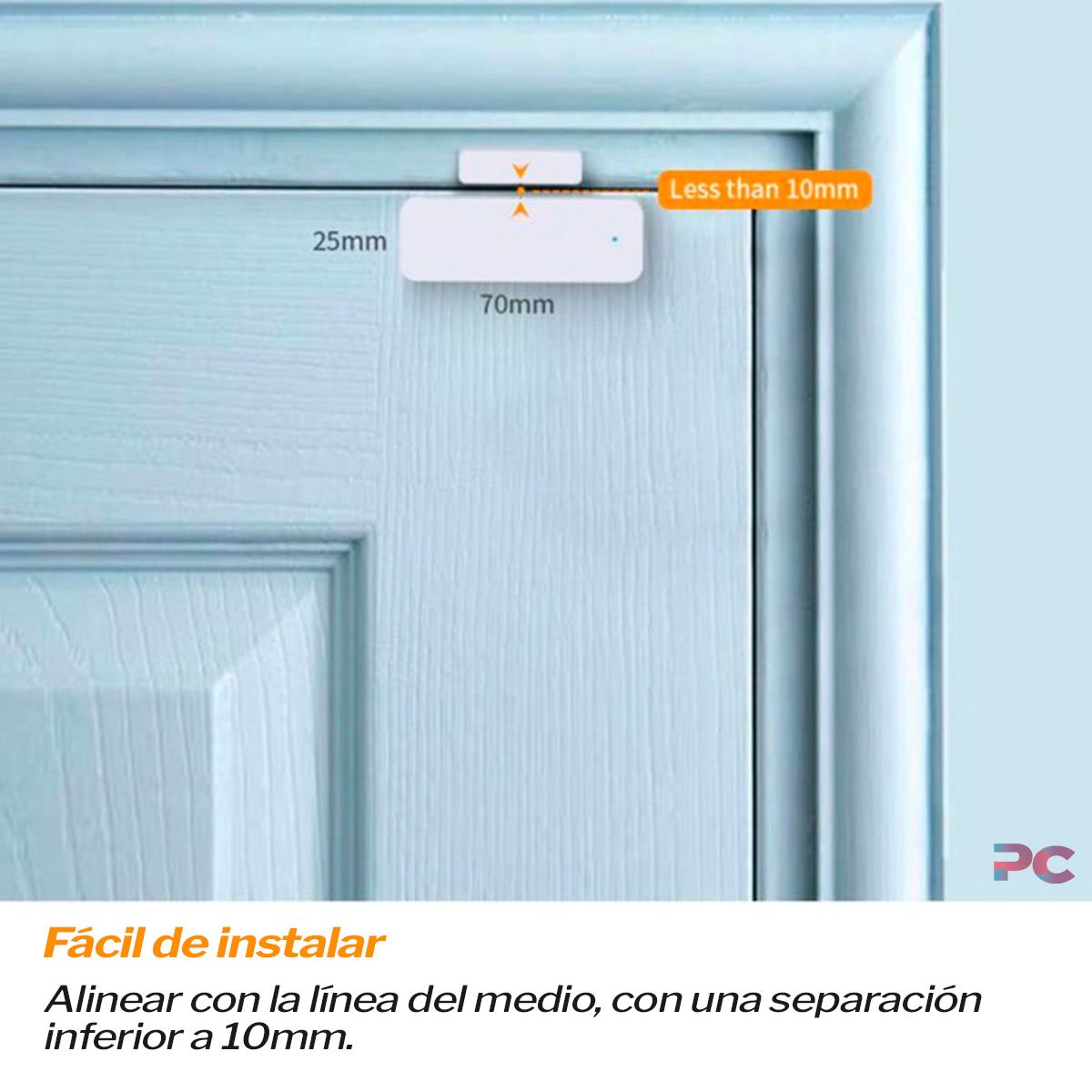 Sensor de puerta WiFi, Sensor de ventana de puerta Ecuador