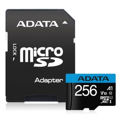Tarjeta Micro SD 256gb adata clase 10