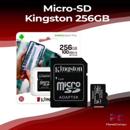 Tarjeta Micro SD 256GB Kingston Canvas Select Plus