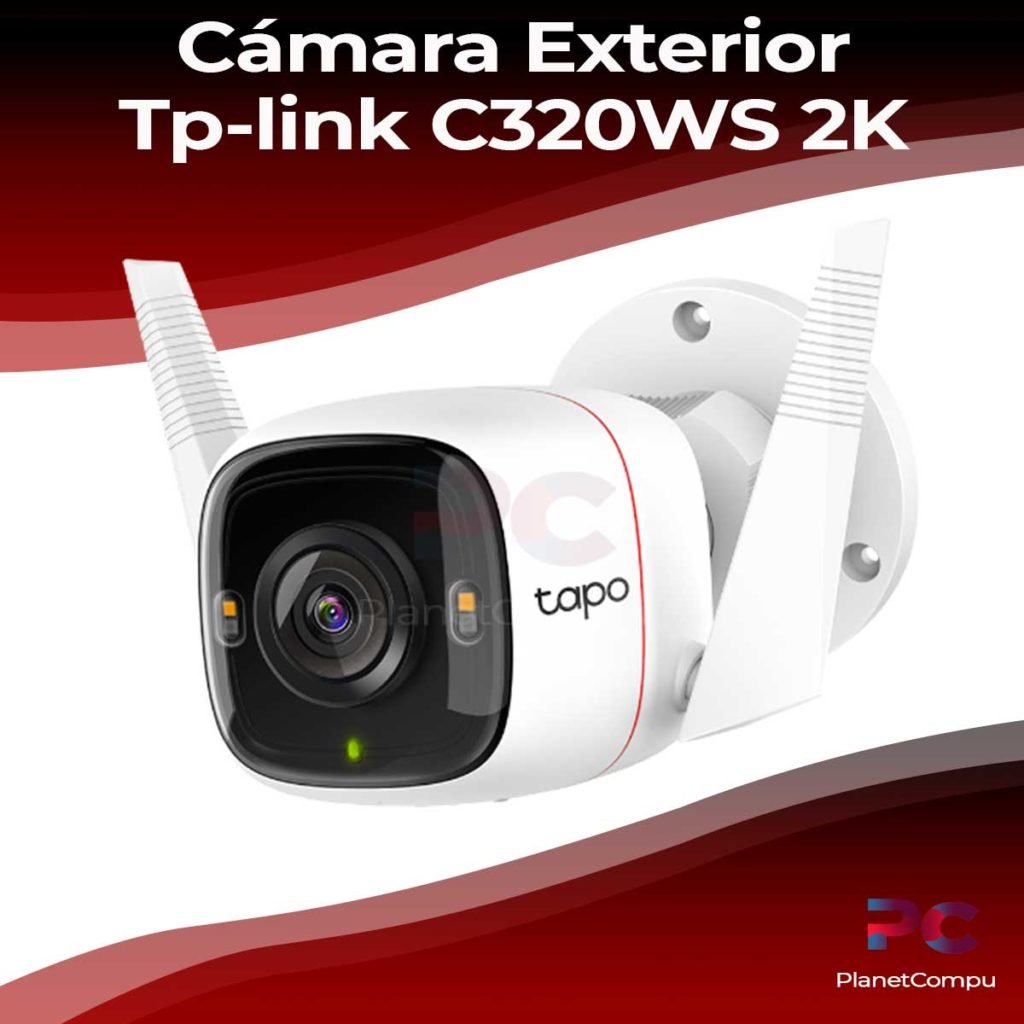 CAMARA IP TP-LINK TAPO C320WS 2K QHD COLOR · Temperatura de almacenamiento