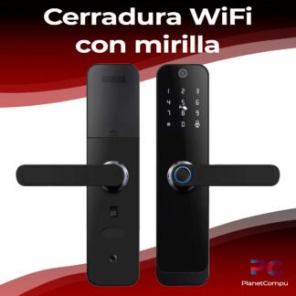 Cerradura Inteligente WiFi con mirilla Tuya PST-HR07-P