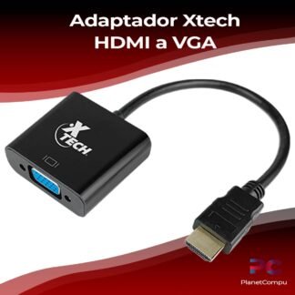 Adaptador de vídeo HDMI macho a VGA hembra Xtech