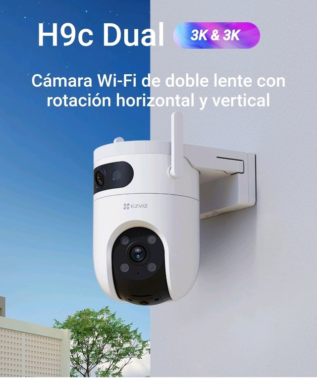 Cámara Ezviz H9C 3K & 3K WiFi Externa