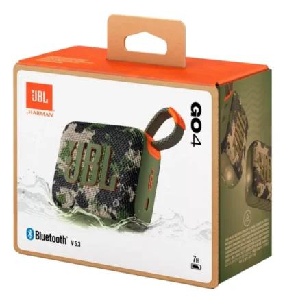 JBL Go 4 Altavoz Bluetooth impermeable camuflaje