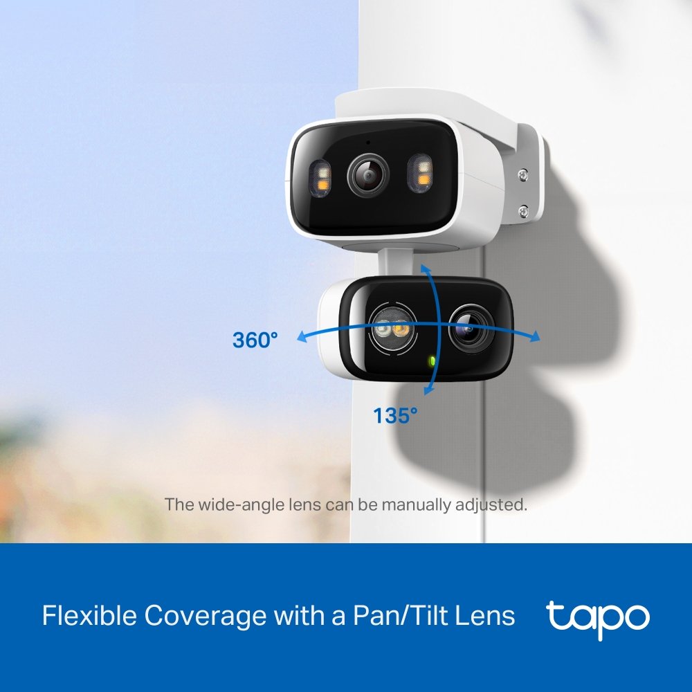 Cámara Tp-Link Tapo C246D Dual 2k doble lente