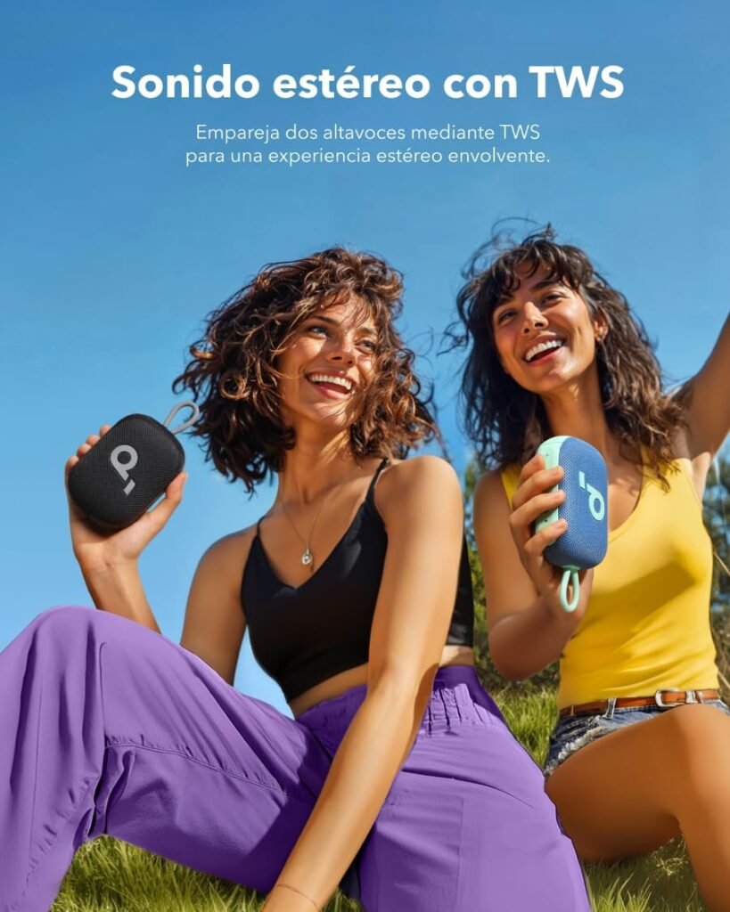 parlante sondcore select 4 go bluetooth impermeable IP67 Anker