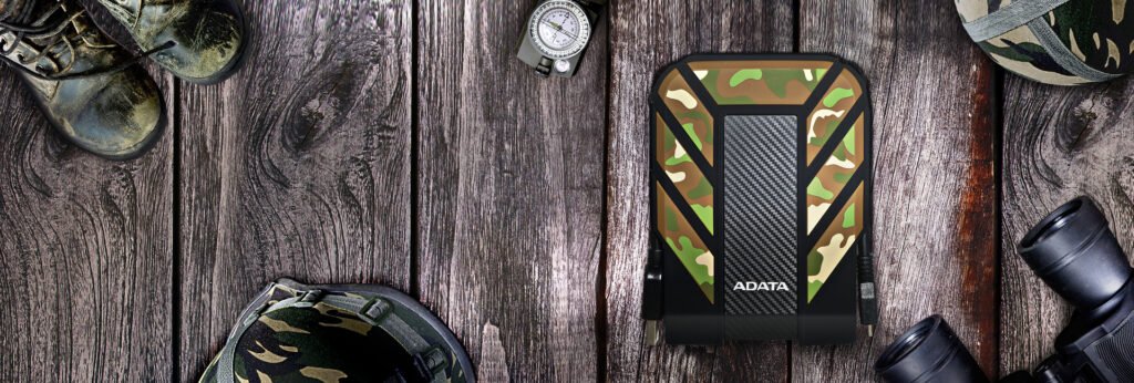 disco duro externo 1tb hd710 pro antigolpes adata camuflaje militar