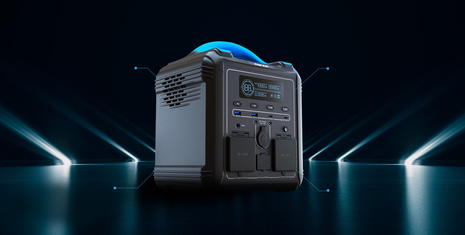 Generador eléctrico Forza Titan 700W FPP-T700