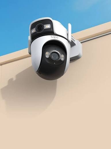 tapo c545d tp link camara exterior de seguridad wifi dual doble lente 2k