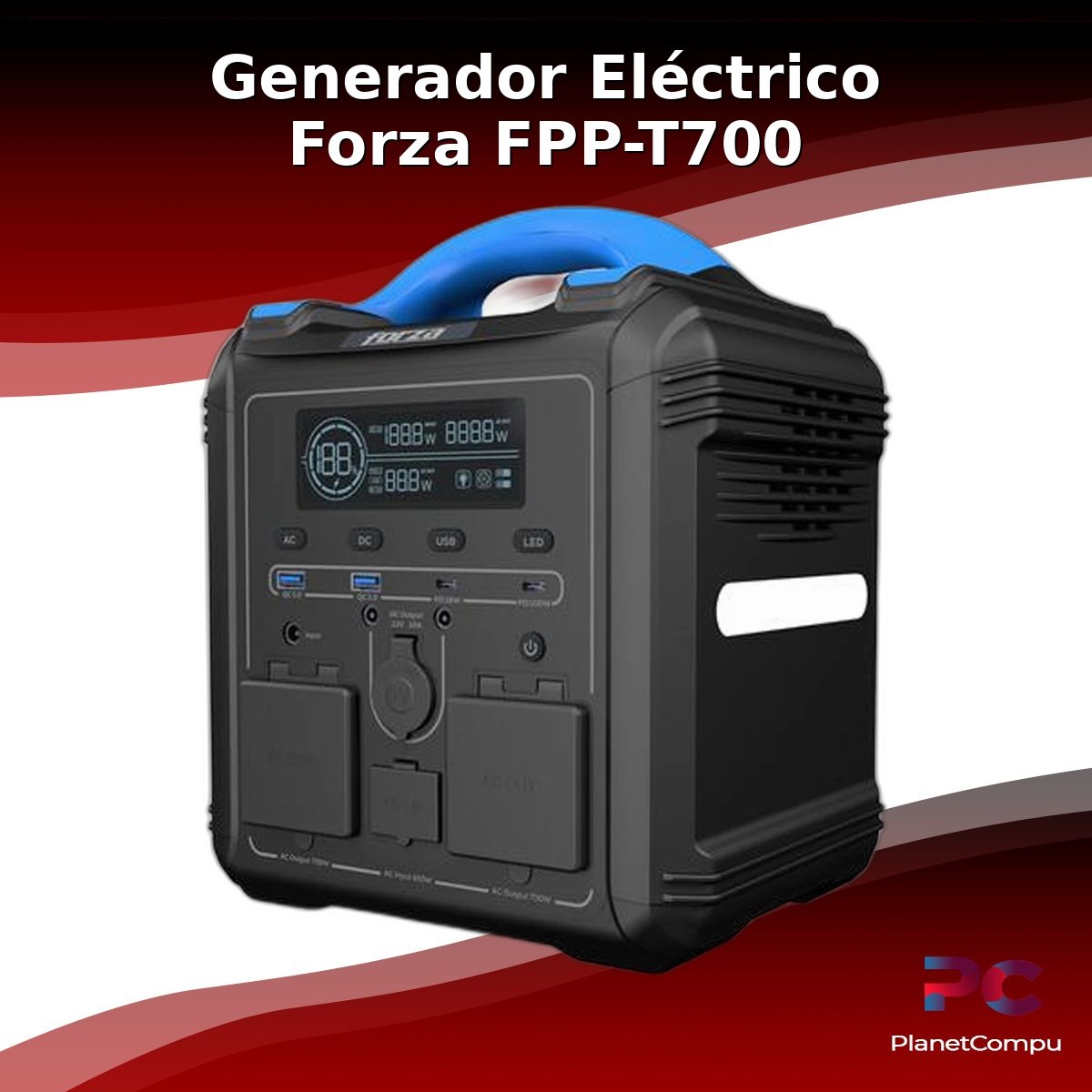 Generador eléctrico Forza Titan 700W FPP-T700
